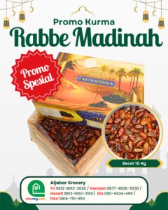grosir kurma rabbe madinah